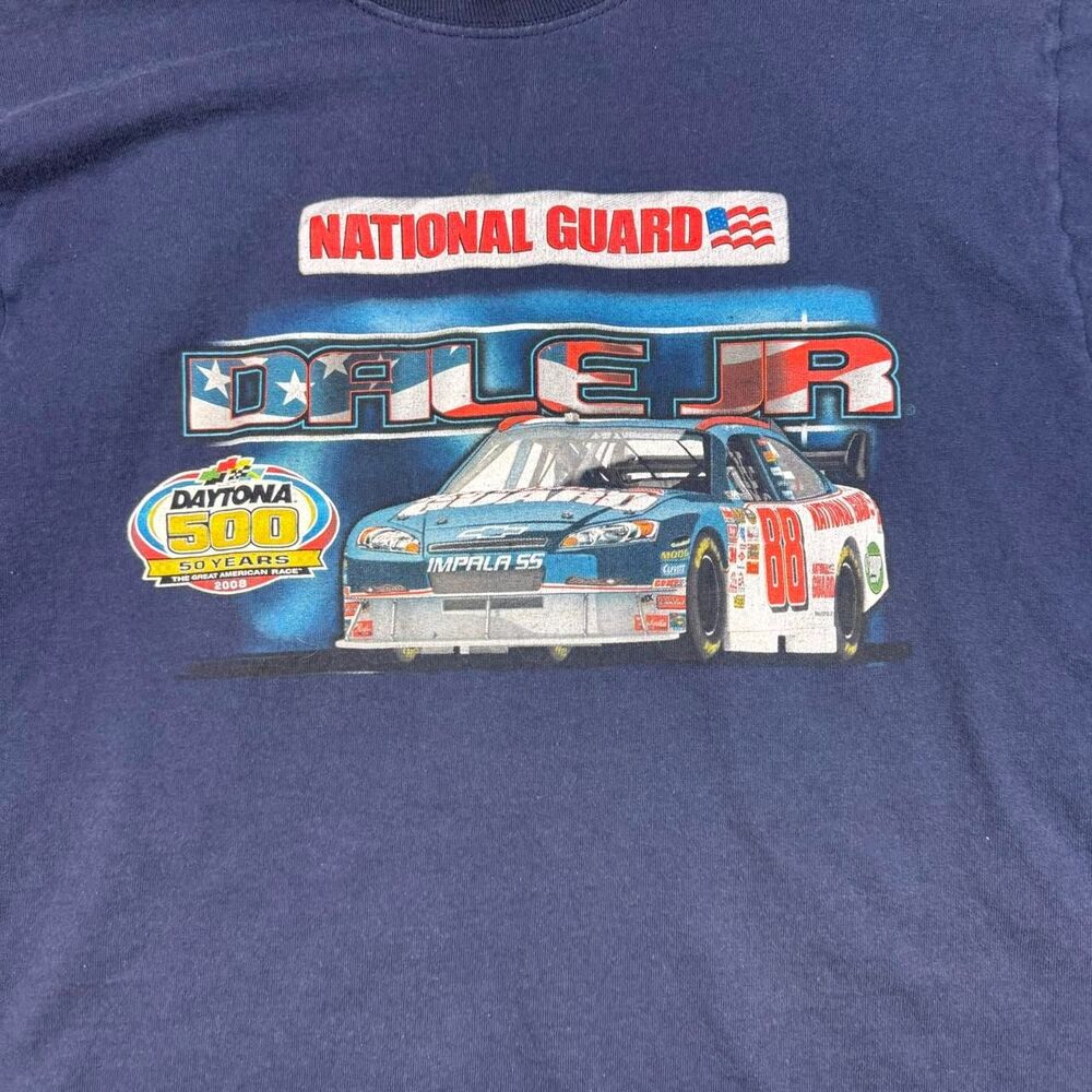 Nascar Men's Navy and Blue T-shirt - Picture 2 of 7